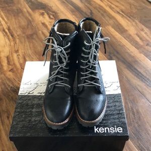 Kensie Lace-up Combat Boot